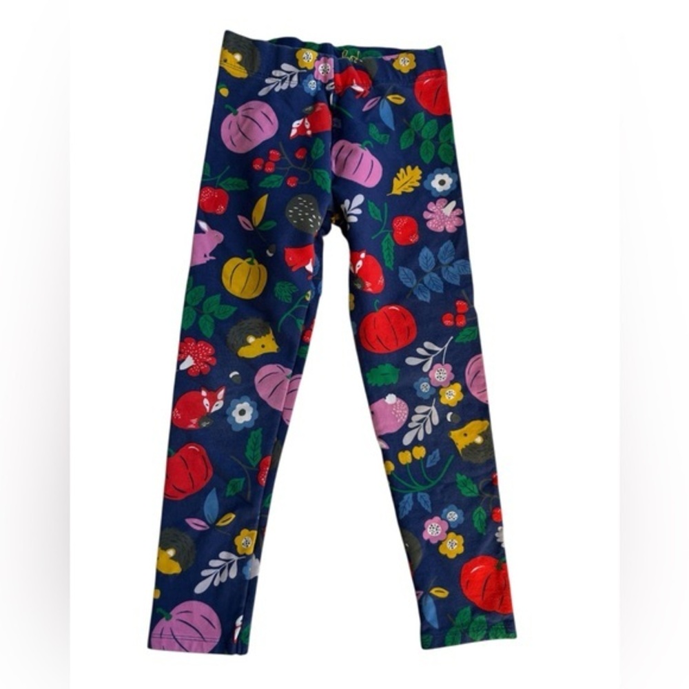 Autumn Boden Blue Leggings with fall designs